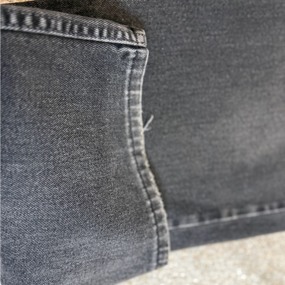 Levi’s 516 Slim Fit Straight Leg Jeans – Black / Charcoal – Made in Canada-38/30 - Picture 9 of 9